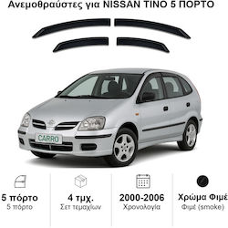 Heko Set Car Windbreakers Front and Back Dark Fime for Nissan Almera Tino 4 Pieces Heko Set Car Windbreakers Front and Back Dark Fime for Nissan Almera Tino 4 Pieces