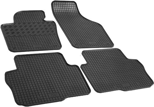 Rigum Set of Front and Rear Mats 4pcs for Seat Alhambra Volkswagen Sharan 2010+ Black