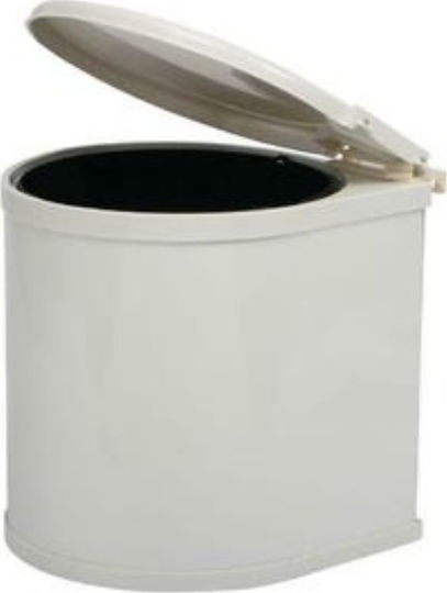 Marmouris Coș Plastic Alb 13lt
