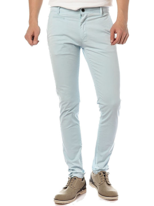 Camaro Trousers Chino Elastic in Slim Fit Light...