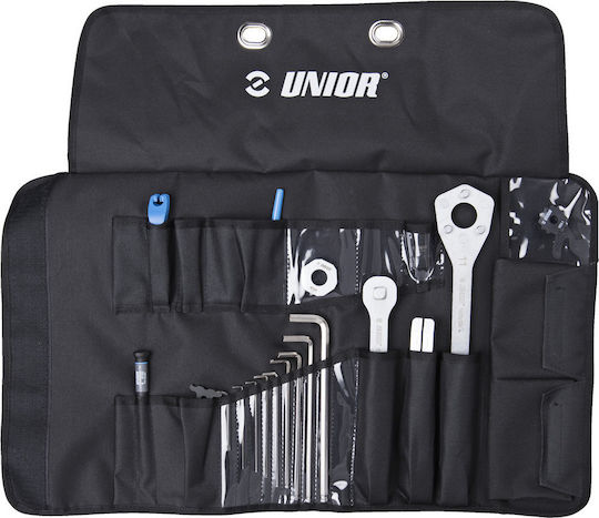 Unior Pro Tool Wrap Caseta cu 18 Unelte