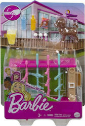Barbie Σκυλάκι & Επιτραπέζιο Ποδοσφαιράκι για 3+ Ετών