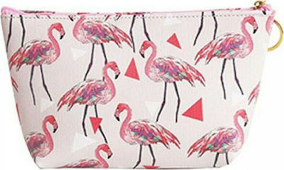 Next Flamingo Pencil Case with 1 Compartment Pink