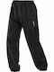 Sport Basic Rain Glossy Sweatpants With Elastic Black