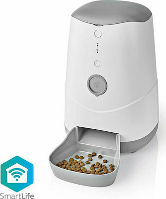 Nedis Smart Pet Dispenser Automată Bol pentru Câine Albă 3700ml WIFIPET10CWT