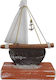 Kapadakis Wood Art Vapor Decorativ Lemn Maro 11x6x5cm 1buc