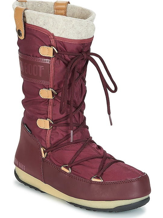 Moon best sale boots bordeaux