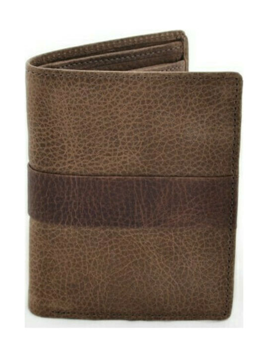 Beverly Hills Polo Club Men's Leather Wallet Brown