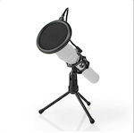 Nedis Microphone Table Tripod Pop Filter Stand Mikrofon mit Pop-Filter