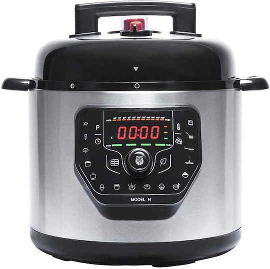 Cecotec Olla GM H 02032 Aragaz multifuncțional 1000W cu Capacitate 6lt Argint