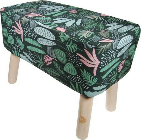 Табуретка Дневна стая Текстил Floral Цветя 50x27x37бр