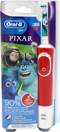 Oral-B Vitality Electric Toothbrush for 3+ years Red