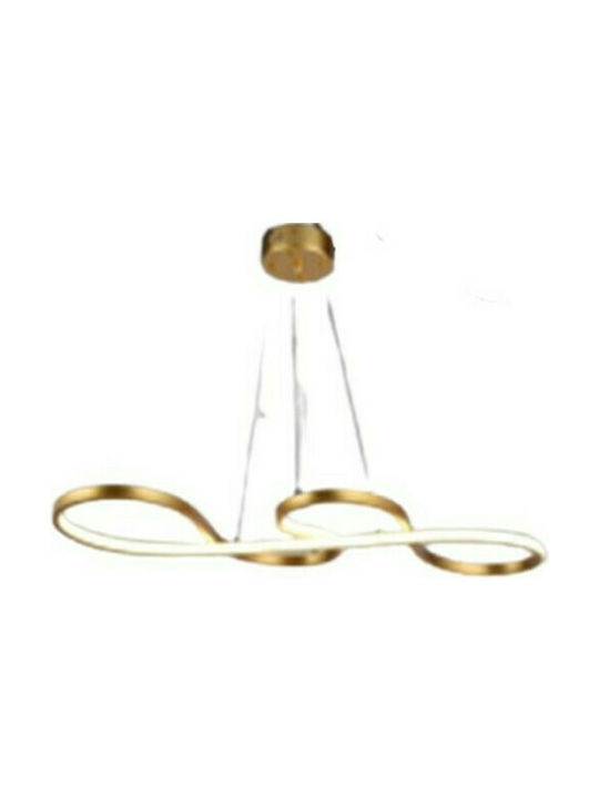 ARlight PDC 681 GD Pendant Light LED with Warm White Light Gold 0104427