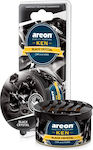Areon Car Air Freshener Can Console/Dashboard Ken Blister Black Crystal 35gr