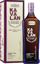 Kavalan Concertmaster Sherry Cask Сингъл Малц Уиски от Тайван в Кутия 40% 700ml