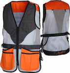 Benisport Hunting Vest Σκοπευτικό Γκρι/Πορτοκαλί Orange