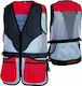 Benisport Hunting Vest Shooting Gray/Red Red