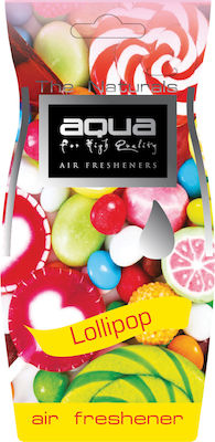 Aqua Cartelă Aromatică Agățătoare Mașină The Naturals Lollipop 1buc