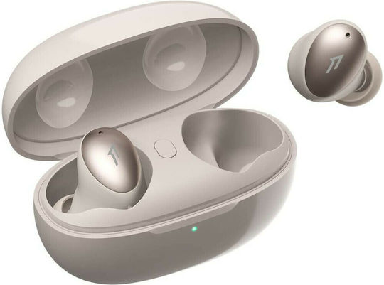 1More ESS6001T In-ear Bluetooth Handsfree Ακουστικά με Αντοχή στον Ιδρώτα και Θήκη Φόρτισης Χρυσά