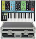 Moog Synthesizer Grandmother Case Set mit 32 Tasten Standard Berührung mit Hülle Schwarz