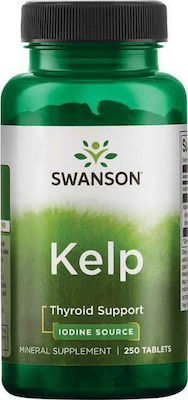 Swanson Kelp Iodine Source Ιώδιο 250 ταμπλέτες