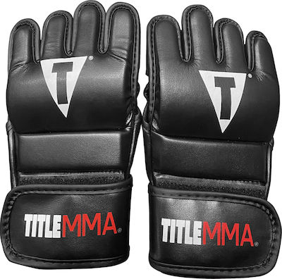 Title Boxing MMA Γάντια ΜΜΑ Μαύρα