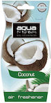 Aqua Αρωματική Καρτέλα Κρεμαστή Αυτοκινήτου The Naturals Coconut