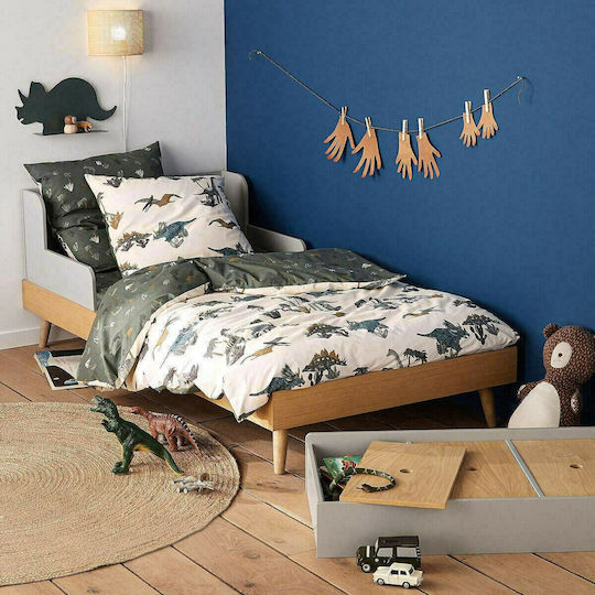 La Redoute Interieurs Sheet Single Fitted Cotton Austin 90x190cm