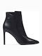 Nine West Tomorrow Leder Damen Knöchelstiefel Schwarz