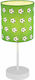 Globo Lighting Kids Portable Lamp Lemmi Green
