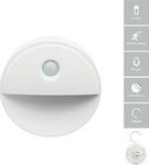 Fos me LED Night Light Spot with Battery, Motion Sensor and Sticker for Installation