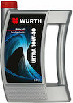 Wurth Synthetisch Autoöl Ultra 10W-40 B4 für Diesel Motoren 5Es