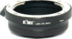 KIWIfotos Four Third Lens 4/3 to Micro 4/3 Adaptor Obiectiv