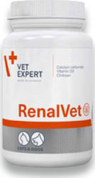 VetExpert Renalvet Συμπλήρωμα Διατροφής Σκύλου & Γάτας Κατά της Χρόνιας Νεφρικής Ανεπάρκειας 60 tabs