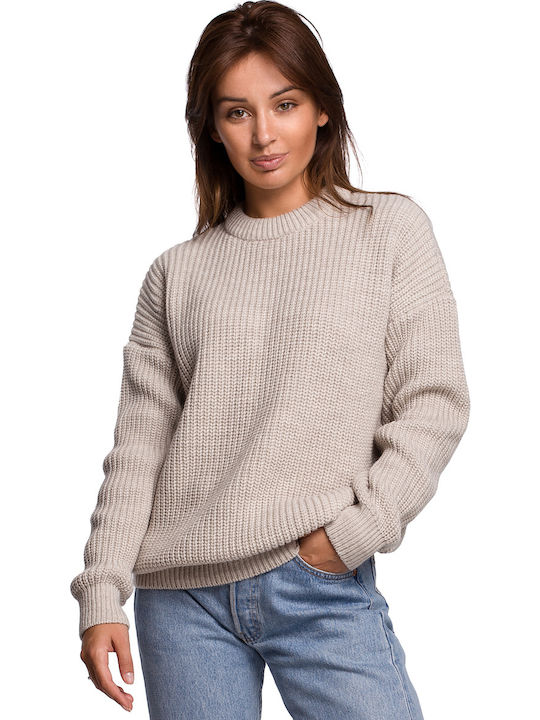 BeWear BK052 Damen Langarm Pullover Beige