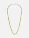 Urban Classics Chain Neck Gold-plated Wide Thickness 8mm and Length 75cm