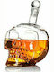 Gadget Master Skull Bottle Γυάλινη Καράφα Σερβιρίσματος Ουίσκι με Πώμα Διάφανη 650ml