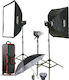 Godox MS200 Kit Φωτισμού για Studio 3 x Lights