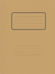 Uni Pap Clipboard with Spring for Paper A4 Beige 1pcs