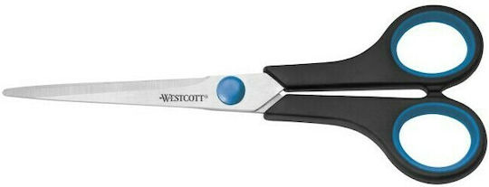 Westcott Ψαλίδι 17.5εκ. με Ανοξείδωτη Λεπίδα Μαύρο 1τμχ