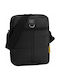 CAT Ryan Ανδρική Τσάντα Ώμου / Χιαστί σε Μαύρο χρώμα