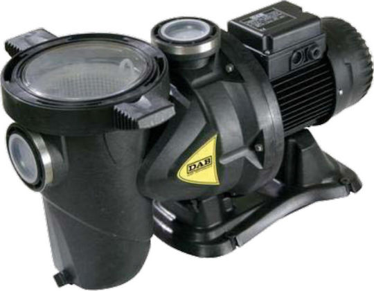 DAB Pompa Piscină Euroswim Filtru Cu o singură fază cu Putere 1hp și Debit Maxim de Apă 24000 litri/oră