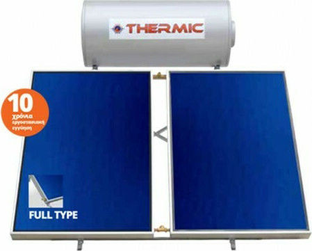 Thermic TS IN Слънчев бойлер 200лт Inox Двойно действие 4кв.м. Изборен