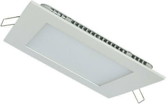 Atman Platz Vertieft LED Panel 12W mit Kaltweiß Licht 6000K