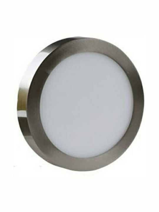 Atman Round Outdoor LED Panel 12W with Cool White Light 6000K 17cm
