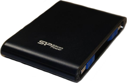 Silicon Power Armor A80 USB 3.0 Външен HDD 1TB 2.5" Черен