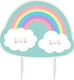 Amscan Κερί Rainbow & Cloud