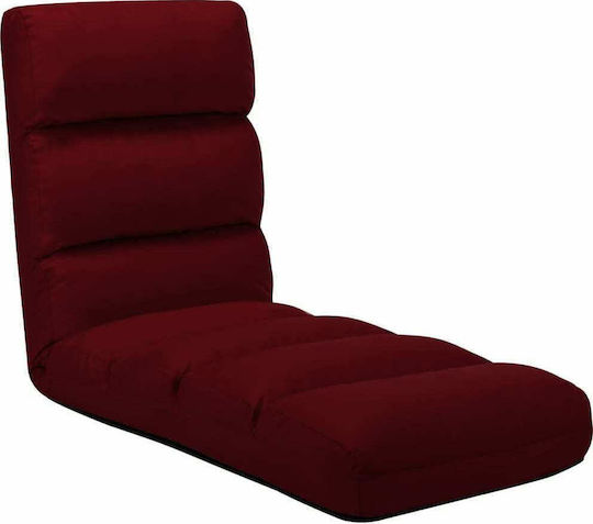 Vielseitiger Sitzsack Liegestuhl Wasserdicht Burgundisch 175x56x20cm