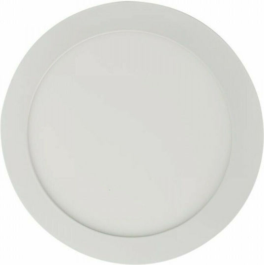 Geyer Rund Vertieft LED Panel 9W mit Natürliches Weiß Licht 4000K