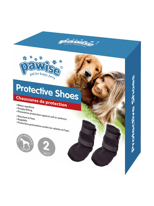 Pawise Shoes Dog Dog Booties Small 16x14cm Blac...
